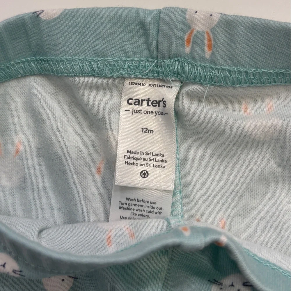 Carter's: Snuggle Bunny Bodysuit and Matching Pants 12m